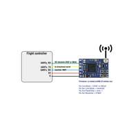 MATEK MR900-22 RX MLRS MAVLINK 900MHZ récepteur 900MHz LoRa / 22 dBm puissance radiofréquence pour télécommande Rc Moder pièces de drone