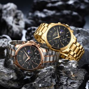 2025 Nouvelles montres de luxe: montre à quartz avec date automatique, montre d'affaires multifonctionnelle, montre résistante à l'eau - Product Image 2