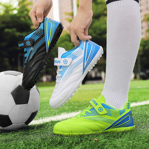 Chaussures de football Xyfan unisexes, tige synthétique, semelle extérieure en caoutchouc, pour entraînement intérieur/extérieur avec crampons, utilisation estivale - Product Image 4