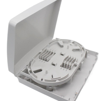 Vente en gros d'usine Ftth Terminal Box 4 Core SC 8 ports LC Nap Odp Ftb Fdb FAT Box fibre optique boîtier mural extérieur ftth