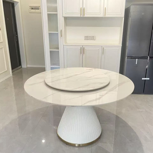 Gió Bắc Âu tối giản Bàn tròn kết cấu mờ Bộ phận tự nhiên - Product Image 6