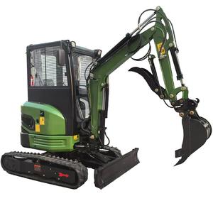 2025 nouveau 3 tonnes Mini pelle Diesel petite Micro pelleteuse cabine entièrement fermée Changchai 2 Options de moteur Diesel noyau de pompe 1 an - Product Image 1