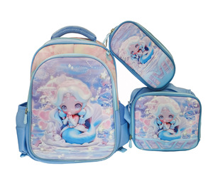 Mochilas Escolares Impermeables con Ruedas para Niños, <span class=keywords><strong>Mochila</strong></span> con Ruedas para Niñas <span class=keywords><strong>de</strong></span> Secundaria, Bolsa Escolar con Ruedas - Product Image 2