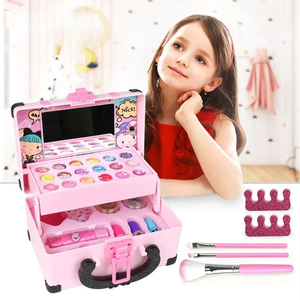 Ewest irirls reretend lay uitcase lay osmético ther Oy rrincess iift Set uitcase Cosmético keakeup it - Product Image 6