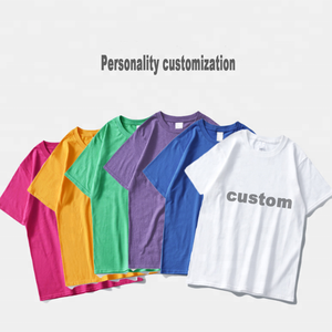 T-Shirt Nera in Jersey 100% Cotone Pesante Personalizzata all'Ingrosso con Logo Aziendale Stampato Design Neutro Unisex - Product Image 1