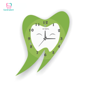 Hot Sale Cute Teeth Shape Plastic <b>Wall</b> <b>Clock</b> for Dental Clinic and Hospital Decorations Dental Craft Gifts - Product Image 2