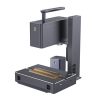 Laserpecker 2 4 Machine de gravure laser Étiquettes pour animaux de compagnie en verre Lunettes de soleil Bouteilles de parfum Gobelets en plastique Machines de marquage laser