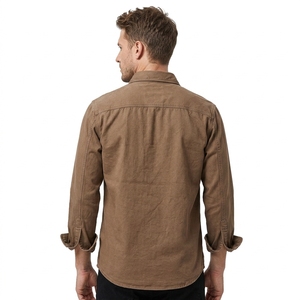Camicia Autunnale da Uomo a Maniche Lunghe 100% Cotone Stile Jeans - Product Image 6