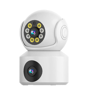Cámara DE SEGURIDAD IP inalámbrica de doble lente PIX-LINK, vigilancia del hogar, Sensor CMOS de imagen, tarjeta de memoria, almacenamiento de datos, cámara WiFi - Product Image 2
