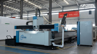 Mesin Pemotong CNC untuk Baja, Mesin Pemotong Laser Fiber, Mesin Laser, Mesin Laser Fiber untuk Plat Besi, Mesin Laser Fiber untuk Pipa Logam 12kw