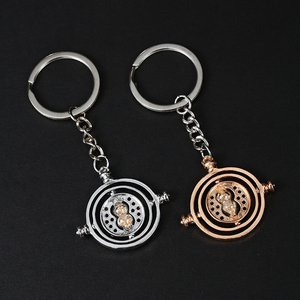 Collier en alliage vintage ZRM pour Time Turner Time Converter Hourglass Horcrux, motif dessin animé, impression numérique, cadeau, direct fabricant - Product Image 1