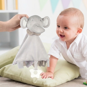 Manta <span class=keywords><strong>de</strong></span> Bebé con Diseño <span class=keywords><strong>de</strong></span> <span class=keywords><strong>Elefante</strong></span>, Apta para Niños y Niñas, Se Puede Colgar en Carriolas, Cunas y Asientos <span class=keywords><strong>de</strong></span> Auto - Product Image 4
