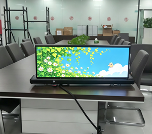 ป้ายไฟ LED กันน้ำ แสดงข้อความแบบเลื่อนได้ สำหรับโฆษณาบนหลังคารถแท็กซี่ - Product Image 1
