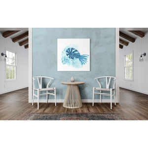 Grande toile d'art nautique avec motif de Nautilus pour une décoration murale saisissante et un impact grandiose sur l'intérieur - Product Image 5