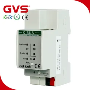 Knx chuyên nghiệp nhà sản xuất GVS k-bus nhà thông minh/buidling tự động hóa KNX IP Router KNX/eib thông minh hệ thống cài đặt