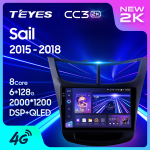 TEYES CC3 2K REPRODUCTOR DE DVD para coche para Chevrolet <span class=keywords><strong>Sail</strong></span> 2015 - 2018 9 pulgadas GPS Android navegación REPRODUCTOR DE DVD para coche - Product Image 5