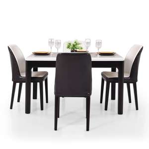 Merlyn Modern 1 + 4 Juego de comedor Muebles para el hogar para comedores contemporáneos - Product Image 2