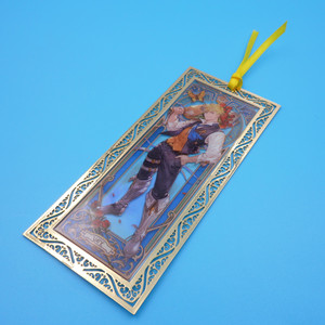 Custom Brass <b>Bookmark</b> 90mm Hollow Design Uv Printing Mixed Colors Metal Stationery Gift - Product Image 4