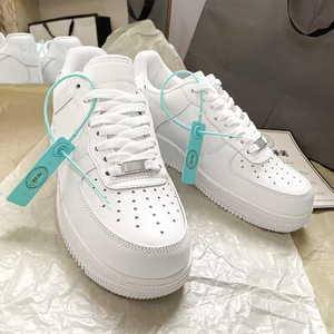 Scarpe Sportive Casual di Lusso Personalizzate in Vera Pelle per Coppie, Modello AF1 Senza Marchio - Product Image 2