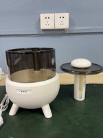 Humidificateur électrique à ultrasons 2L 360 buse ABS matériel haut bouton de remplissage contrôle 1 an maison hôtel utilisation contrôle de l'humidité