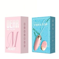 Henghao TD-01 Kabelloser Ferngesteuerter Silikon Wasserdichter Ei-Vibrator für Weibliche Masturbation mit Frequenzumstellung