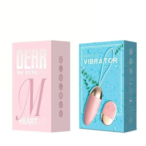 Vibrateur œuf sans fil Henghao TD-01 en silicone étanche avec télécommande pour masturbation féminine et conversion de fréquence - Product Image 1