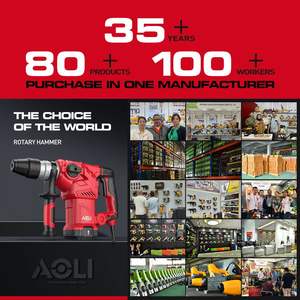 Taladro eléctrico de potencia <span class=keywords><strong>Total</strong></span>, nuevo tipo, 1500w, 32mm, SDS-plus - Product Image 4