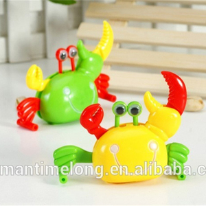 Jouets à remonter pour bébés, <span class=keywords><strong>crabes</strong></span> de dessin animé qui marchent sur le côté, yeux, mains et pieds mobiles, jouets pour enfants, animaux en plastique pour bébés, jouets à remonter - Product Image 1