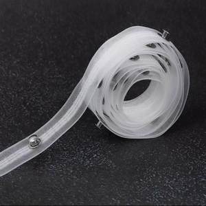 Nastro per tende a Onda S da 30 mm, con sistema di avvolgimento a onda ad alta resistenza per binari manuali ed elettrici, per un'efficiente creazione di tende - Product Image 4