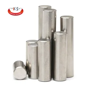 Industrial N52 Diametrically Magnetized Cylinder Customized Neodymium Rare Earth NdFeB Magnet for Magnetic Materials