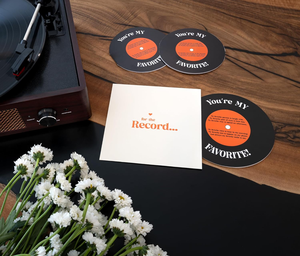 Anniversary <strong>Card</strong> for Him/Her/<strong>husband</strong>/ Wife/Boyfriend/Girlfriend Greeting Gift <strong>Cards</strong> <strong>Valentine's</strong> Day the Record Love Warming <strong>Card</strong> - Product Image 3