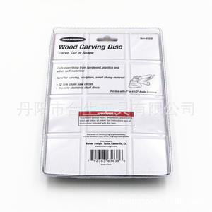 Disque de sculpture sur bois Warrior, 4 pouces, 22 dents, en acier inoxydable, pour meuleuse d'angle, découpe, sculpture, façonnage - Product Image 1
