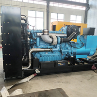 Groupe électrogène diesel marin monophasé 220V à refroidissement par eau de type ouvert 6kVA 9kVA 12kVA 18kVA avec moteur