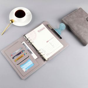 Customized Brand LOGO A5 Notepad Office Gift PU Notebook Promotional Notebook A4 B5 Customizable LOGO - Product Image 5