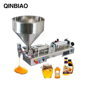 Machine de remplissage semi-automatique de gel pour les mains de bouteilles de 50ml de haute qualité