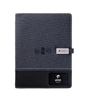 2025 Entreprise innovante Produits promotionnels d'entreprise Coffret cadeau pour ordinateur portable Chargeur sans fil Banque d'alimentation et USB pour hommes Coffret cadeau