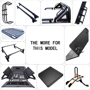 Toldo de aleación de aluminio negro para camión <span class=keywords><strong>HUMMER</strong></span> H3T, fácil de desmontar, venta al por mayor - Product Image 2