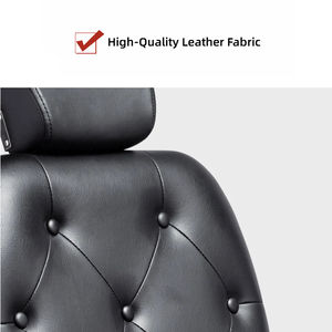 Kappersstoel Licht Luxe Retro Design Lifting Draaibaar Met Hoge Dichtheid Sponzen Stoel Salon Meubels Voor Kapperszaak - Product Image 4