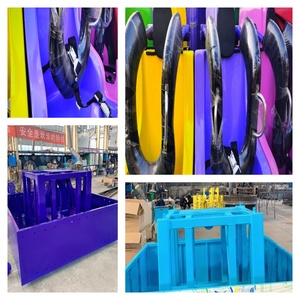 Manège mobile de Noël sur remorque, Tour de chute de 40m en fibre de verre pour parcs d'attractions extérieurs, équipement de fête foraine en promotion - Product Image 5