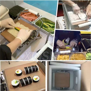Efficacité Double Efficace Manuel Rouleau Riz Roulant Outil Moulage Coupe <span class=keywords><strong>Sushi</strong></span> Équipement De Production - Product Image 5