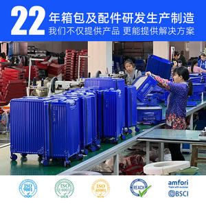 Valise à roulettes Yongsheng Klein Blue 24 pouces, unisexe, pour voyages de loisirs - Product Image 5