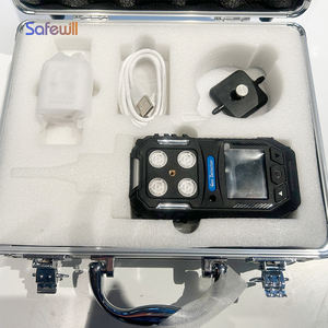 Detector de fugas de gas 0-1000PPM Alarma de sonido y pantalla Combustible Inflamable Metano natural Mini detector de gas portátil - Product Image 4