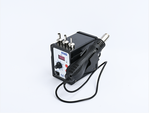 858D pantalla digital ajustable temperatura constante pistola de aire caliente Estación de soldadura MANTENIMIENTO DE TELÉFONO MÓVIL pistola <span class=keywords><strong>Qir</strong></span> caliente - Product Image 2