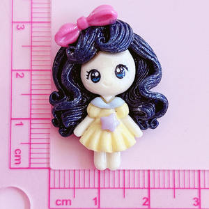 Imanes de Resina con Diseño de Princesa Navideña de Dibujos Animados, Resistentes al Agua, de Cheng Shi, los Más Vendidos, para Refrigerador y Adornos para el Cabello - Product Image 5