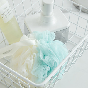 Bath Ball Flower Shape Soft Rich Lather With Rope For Bathing - Product Image 3