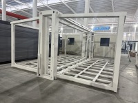 Cabane conteneur pliable à double aile de 10 pieds, installation rapide, extensible, pour camping extérieur et gîte de renommée en ligne