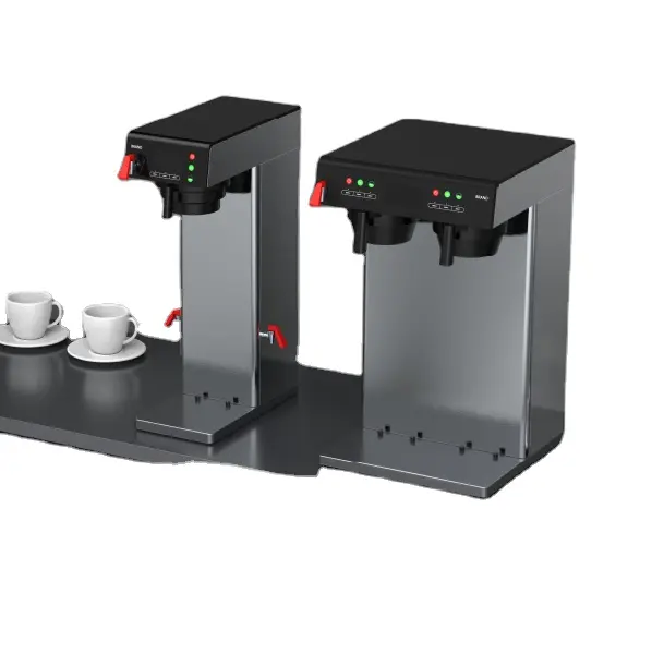 Cafetière italienne en acier inoxydable Grain à la tasse Machine à café à moudre et infuser automatiquement Machine à café goutte à goutte automatique