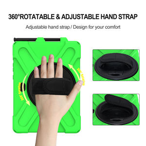 Étui rigide antichoc avec sangle de cou pour <span class=keywords><strong>Samsung</strong></span> <span class=keywords><strong>Galaxy</strong></span> <span class=keywords><strong>Tab</strong></span> <span class=keywords><strong>Active</strong></span> <span class=keywords><strong>Pro</strong></span> 10,1 pouces SM-T540/T545 - Product Image 6