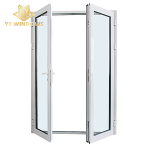 2020新趋势产品中国设计铝半玻璃技术前门铰链门 - Product Image 2