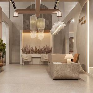 High Quality Salon Trolley Cart with Hair Dryer Stand OEM Salon Furniture for Beauty Shop Fitting Solution - Product Image 1